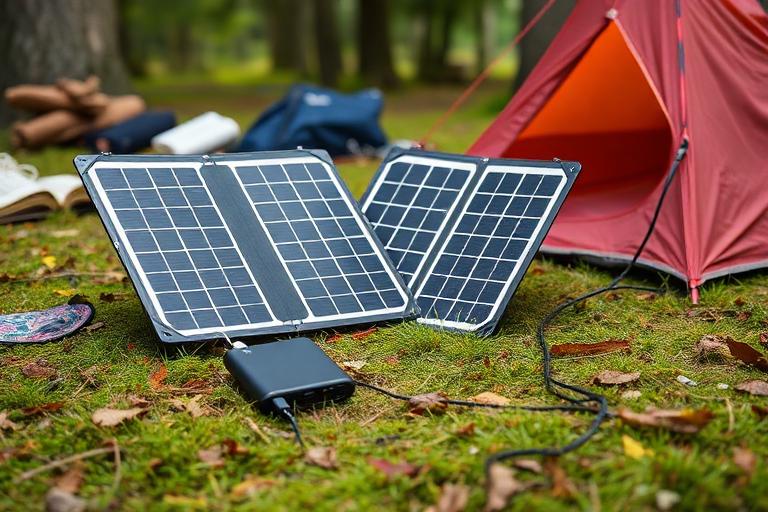 Carregador Solar Portátil